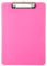 MAUL Klemmbrett A4 MAULneon | Schreibbrett aus Kunststoff im DIN A4 Format | Clipboard zum Aufhängen | moderner Klemmer zur Aufbewahrung von Papier | für Büro, Küche und Werkstatt | Pink