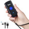 Tera Wireless Barcode Scanner 1D Laser Mini Pocket Waterproof Scanner 3in1 Compatible with Bluetooth USB Wired Portable Bar Code Reader for Supermarket Logistics Work with iOS Windows Android 1100L