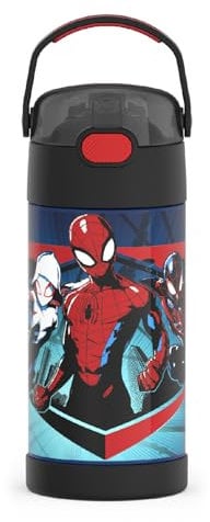 Thermos Funtainer - 12 Ounce Bottle - Spider-Man