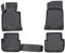 WALSER XTR Gummi Fussmatten Auto für BMW 3 (E46) 12/1997-07/2005, BMW 3 Touring 06/1999-07/2005, 100% passgenaue Auto Fußmatten, robuste Universal Fußmatte Auto, Gummimatten Auto