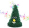 Hopearl Singende tanzende Weihnachtsbaum Twinkling Star Rockin Elektrisches interaktives animiertes Spielzeug Plüsch Buddy Geschenk für Kleinkinder, 7''