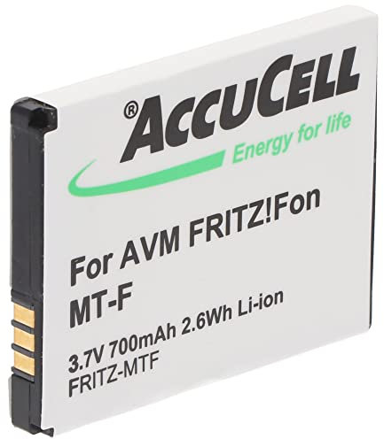 Akku kompatibel mit AVM Fritz!Fon MT-F Akku, 312BAT016 AVM CT5 312BAT006