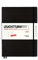 LEUCHTTURM1917 367693 Wochenkalender & Notizbuch Master (A4+) 2024, mit Extraheft für Adressen und Jahrestage, Schwarz, Deutsch, 12 Monate