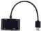 NIWPPKIMX Câble Adaptateur convertisseur HDMI 4K * 2K vers VGA 4K * 2K HDMI Compatible Micro USB 3,5 mm Jack