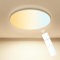ONDTA 36W LED Deckenleuchte Dimmbar, 2700K-6500K Deckenlampe mit Fernbedienung, IP44 Wasserfest Rund Badezimmer Lampe, 4300LM Memory-funktion LED Panel für Wohnzimmer Schlafzimmer Esszimmer, Ø35cm