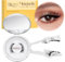 Cils Magnetique,Faux Cils Magnetique Naturel Réutilisables avec Applicateur, Aucune Colle Nécessaire QUEWEL Faux Cils Magnetique facile à porter et à enlever avec instructions (Set-J-1 paires)