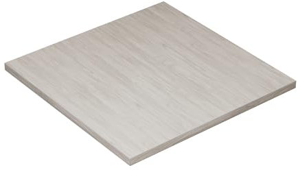 KESSLER PRO Spanplatte 25mm 60x60cm - Tischplatte für Möbelbau DIY - für Küche, Garage oder Werkstatt mit Verstärkten ABS-Kanten, Gebeizte Kiefer
