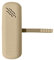 OUDQFCJ 1 Pcs Travel Essentials Make Up Tasche Silikon, Make Up Pinsel Aufbewahrung Leicht zu Reinigen, Weich und Tragbar, für Reisen Khaki