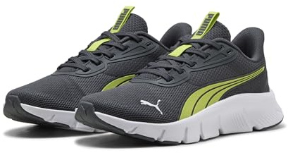 Puma FLEXFOCUS LITE Modern JR Sneaker, Strong Gray White, 36 EU, Starkes Grau, Puma Weiß, 35.5 EU
