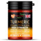 Red Label Health Turmeric Tablets 2620 mg with Black Pepper & Ginger, 180 Count (6 Months Supply) High Strength Curcumin Supplements, Not Turmeric Capsules, Vegan and Gluten Free, UK Made