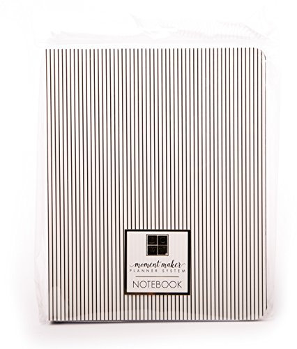 American Crafts Designer Spanplatte Notebook Nadelstreifen, 4-x-6-inch