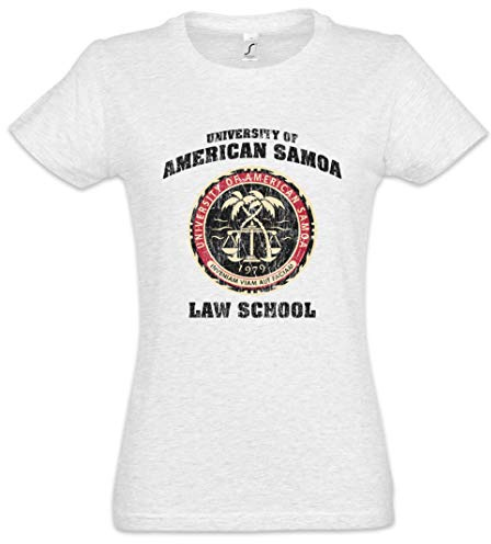 Urban Backwoods University of American Samoa Damen T-Shirt Grau Größe M