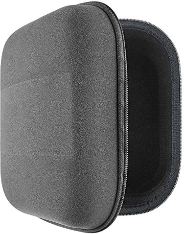 Geekria Shield Case for Large-Sized Over-Ear Headphones, Replacement Hard Shell Travel Carrying Bag with Cable Storage, Compatible with HiFiMAN Edition XS, Sundara-C Headsets (Grey)