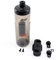 Set KTM Trinkflasche inkl. Halterung Fidlock 600 Hydravalve, Grau/Schwarz