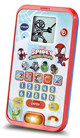 VTech Spidey and His Amazing Friends: Spidey Learning Phone, English