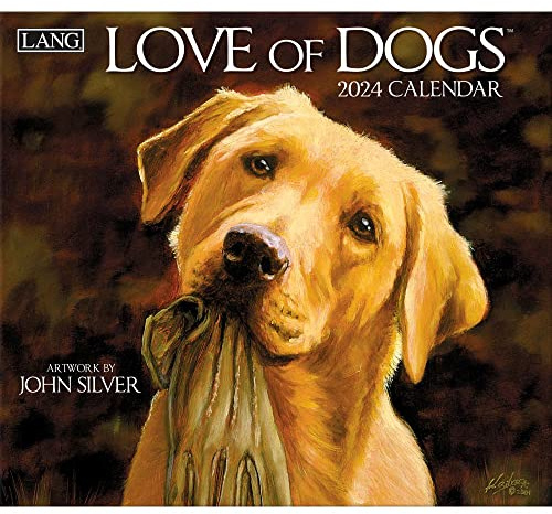LANG Love Of Dogs 2024 Wandkalender (24991001927)