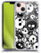 Head Case Designs Blanco Calavera de Jazzy Caso Funda de Gel Suave Compatible con Apple iPhone 13