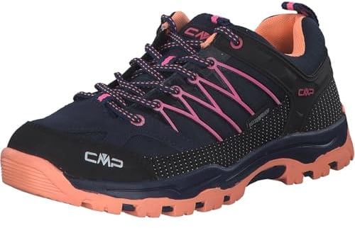 CMP Kids Rigel Low Trekking Shoes Wp Unisex Kinder Trekking-Schuhe, B Blue Sunrise, 33 EU