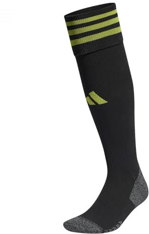 adidas Unisex Kinder Adi 23 Socks, black/semi solar yellow, 6-7 Years