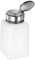 sourcing map Lösemittel Alkohol Spender 200ml(6.7oz) Drückbare Flüssigkeit Spender Pumpe mit Dichtung Edelstahl Deckel für Aceton Reiniger Poliermittel Entferner Weiß