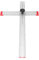 T-Quadrat-Lineal, 90 Cm Präzisions-Anreißnadel für Holzbearbeitung, T-Quadrat mit 0-180°-Winkelmesser, Architektenlineal aus Aluminiumlegierung, Layout- und Messwerkzeug
