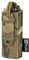 TOPTACPRO Einzelne Pistole Molle Mag Tasche M1911 92F 9mm .40S&M Open Top Magazin Halter Tactical Tool Pouch Taschenlampe Holster 500D Nylon(Multi-camo)