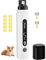 weini Smerigliatrice per unghie per cani, professionale, elettrica ricaricabile a 5 velocità, per cani e gatti di taglia piccola, media e grande, colore bianco