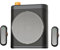 Uxsjakjsd Mini Altavoz con Micrófono Inalámbrico y Micrófono de Solapa. Amplificador de Voz Portátil para Profesores y Guías Turísticos.