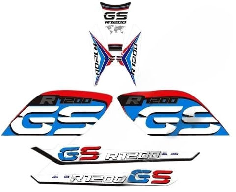 adesivo serbatoio moto Per B&m&w Adventure R1200GS R1200 R 1200 GS LC Rallye Rally Estensione Extender Carena Tank Pad Decal Protezione