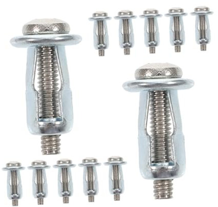 BESPORTBLE 15stücke Hohlraumtüranker-set Mit Spreizmuttern Und Schrauben Zur Sicheren Befestigung in Hohlwänden Geeignet Als Gipskartonanker Und Wandanker Für Schwerlast