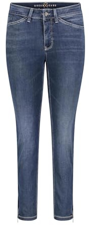 MAC JEANS Damen DREAM CHIC Jeans, Blau (Dark Used D853), 44W x 29L