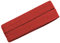Zierstoff einfach nähen Unifarbenes Schrägband, Jersey, vorgefalzt, 20 mm breit - 2 Packungen á 3 Meter, Rot
