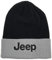 Jeep Flip Knit Hat Beanie Hat Grey/Black