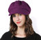 Superora Damen Schirmmütze Barett Ballonmütze Cap Gatsby Schirm Winter Mütze Newsboy