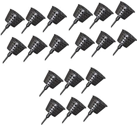 YARNOW 60 Pièces Engrais à Libération Lente Paniers D'engrais pour Bonsaï Mini-Pots Outil Portatif pour Bonsaï Gâteaux D'engrais pour Bonsaï Petits Contenants Fleur Corbeille Portable