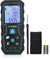 Laser Distance Measure 50M/165ft, IP54 Laser Measure with 2 Bubble Levels,Portable Laser Rangefinder Digital Distance Meter, Area and Volume (165feet(50M))