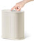 QINOFEN Stainless Steel Small Bathroom Trash Can with Pop up Lid 9L/2.4 Gallon Metal Waste Basket with Removable Liner Bucket,Slim Garbage Can Bin Under Desk/Sink for Bedroom,Office,Toilet,Diaper