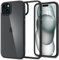 Spigen für iPhone 15 Ultra Hybrid Hülle [Anti-Yellowing] Case Handyhülle Schutzhülle Cover Transparent Durchsichtig Dünn Slim -Matte Black