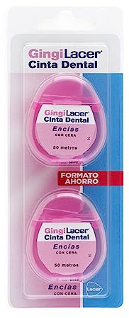 LACER Filo dentale (50 m) (2 pezzi)