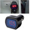 CGEAMDY Auto Voltmetro 12V/24V, Auto Indicatore Capacità Della Batteria Misuratore di Tensione, LED Display Digitale Impermeabile Rilevatore di Tensione, Misuratore di Tensione Rilevatore Voltmetro