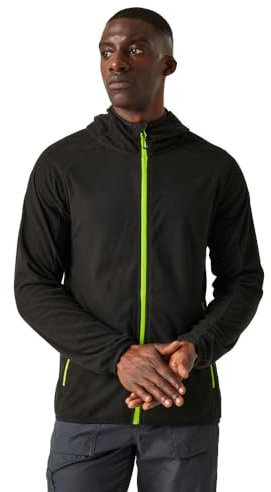 Regatta Herren Navigate Fzfleece Fleece mit durchgehendem Reißverschluss, Schwarz, L