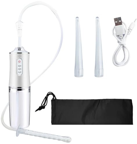 Jomyu Elektrische Analdusche 220ml Intimdusche Vaginaldusche mit 3 Geschwindigkeitsanpassungen Douche Sex Spielzeug für Erwachsene Leistungsstarke Elektro Einlauf Irrigator Anal Dusche Enema