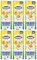 Neutradol Dustbin Odour Destroyer, Bin Freshener Deodorising Powder, Odour Eliminator for Indoor & Outdoor Bins, Citrus Fresh Multipack of 6 x 350g