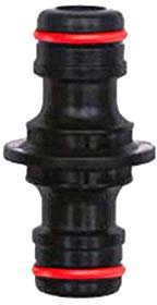 YOYO - Zweifacher Kupplungsstecker zum Verbinden von zwei Gartenschläuchen. Praktisch zum Verlängern und Erreichen entlegenster Winkel. Entworfen und hergestellt von FITT.