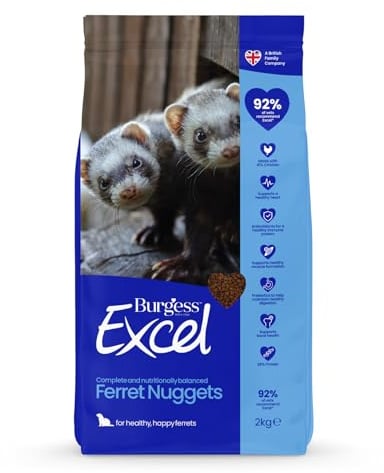 Burgess Excel Ferret Nuggets, 4 x 2 kg