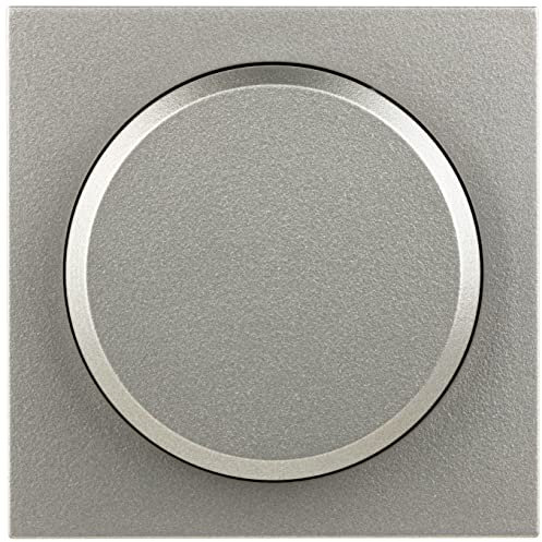 REV Matrix, Dimmer Abdeckung, Drehknopf für Regler, platin