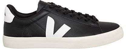 Veja Herren Campo Sneakers, Schwarz, 39.5 EU