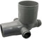 CURVA WC RID. 100/90 3 ATTACCHI Diam. 40