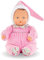 Corolle 9000020130 - Mon Doudou Babipouce Blumengarten, extra weiche Weichkörperpuppe mit Vanilleduft, Namensetikett, waschbar, 28cm, Behält den Daumen im Mund, ab den ersten Lebensmonaten