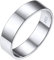 Bestyle Ring Silber 925 Damen Breite 5mm Größe 65 Hochzeitsringe Eheringe Verlobungsring Trauringe Ewigkeitsring
